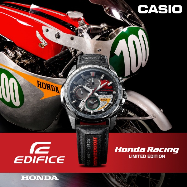 【ソーラー電波時計】EDIFICE（エディフィス） Honda Racing（ホンダレーシング） Limited Edition  EQW-A2000HR-1AJR