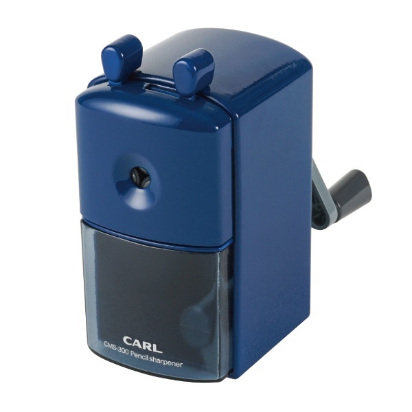 鉛筆削り ブルー CMS-300-B [手動タイプ] カール事務器｜CARL 通販