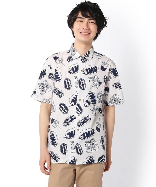 メンズ チャムロハシャツ Chumloha Shirt(Sサイズ/ホットドッグ) CH02-1105