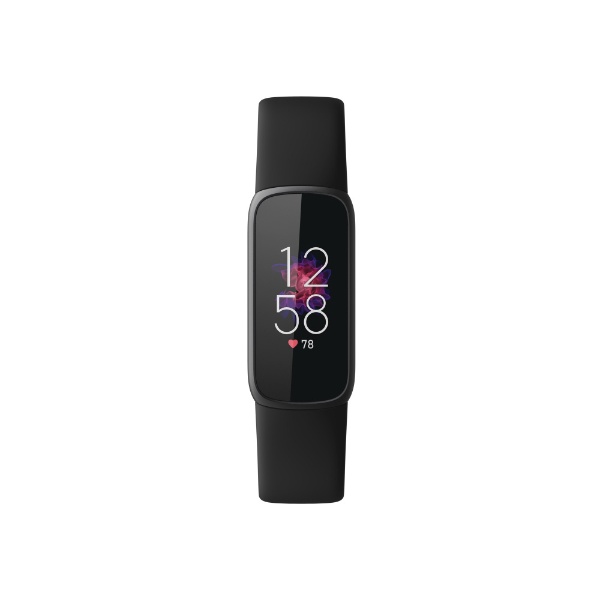 Fitbit Luxe フィットネストラッカー ブラック/グラファイト L/Sサイズ FB422BKBK-FRCJK