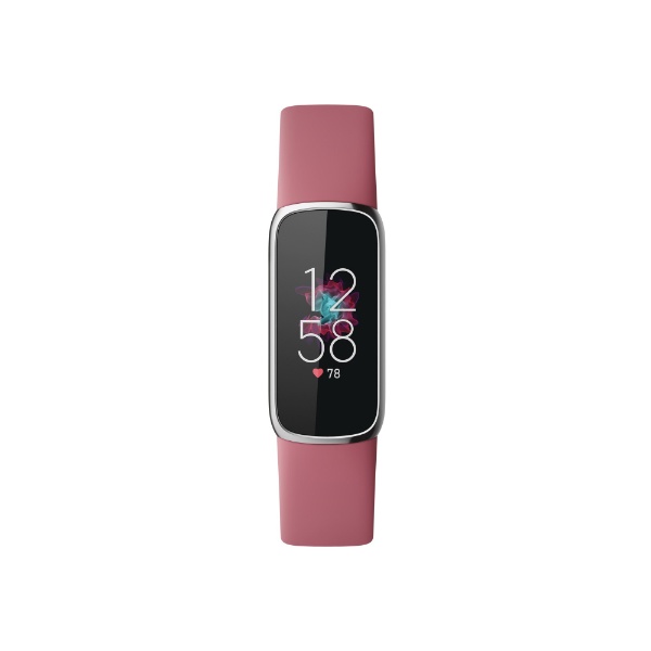 Fitbit Luxe フィットネストラッカー オーキッド/プラチナ L/Sサイズ