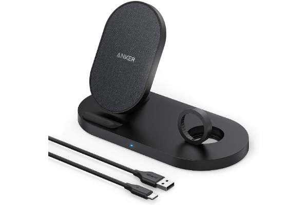 Anker「PowerWave 2-in-1 Stand with Watch Charging Cable Holder」A2595011