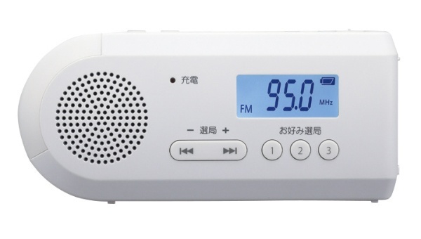 定価の88％ＯＦＦ TY-AR66-W　(ホワイト)　AMラジオ　TOSHIBA