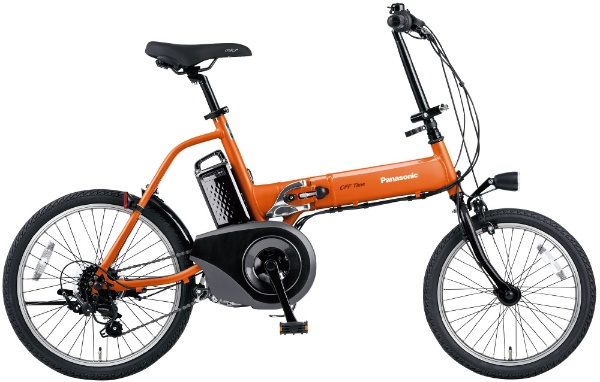 新品で買われたんですか電動アシスト自転車 パナソニック オフタイム オレンジ