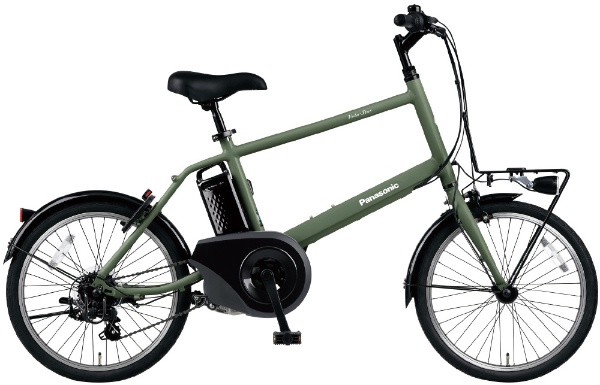 電動アシスト自転車 ベロスターミニ VELO-STAR MINI マットオリーブ BE-ELVS073G [20インチ /7段変速]  2021年モデル【キャンセル・返品不可】