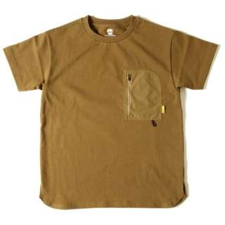 男子的GEAR POCKET Ｔ SHIRT 2.0齿轮口袋T恤2.0(L码/dezatokoyote)GSC-34