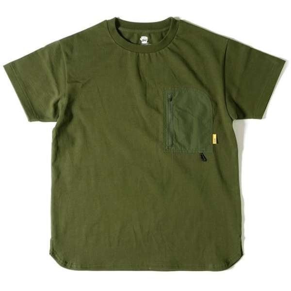 男子的GEAR POCKET Ｔ SHIRT 2.0齿轮口袋T恤2.0(S码/阿尔法橄榄)GSC-34_1