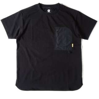 男子的GEAR POCKET Ｔ SHIRT 2.0齿轮口袋T恤2.0(L码/墨水黑色)GSC-34