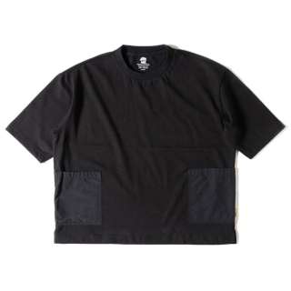 男子的CAMP POCKET Ｔ SHIRT 2.0露营口袋T恤2.0(S码/墨水黑色)GSC-35