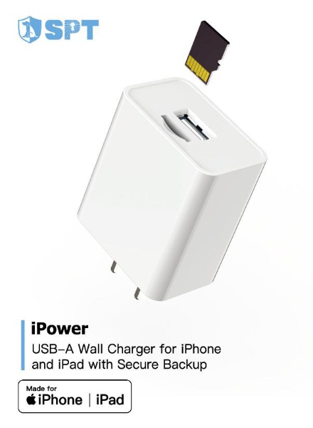  SPTIP1U-8175 iPower iPhone用バックアップ USB-Aポート SPT [1ポート]