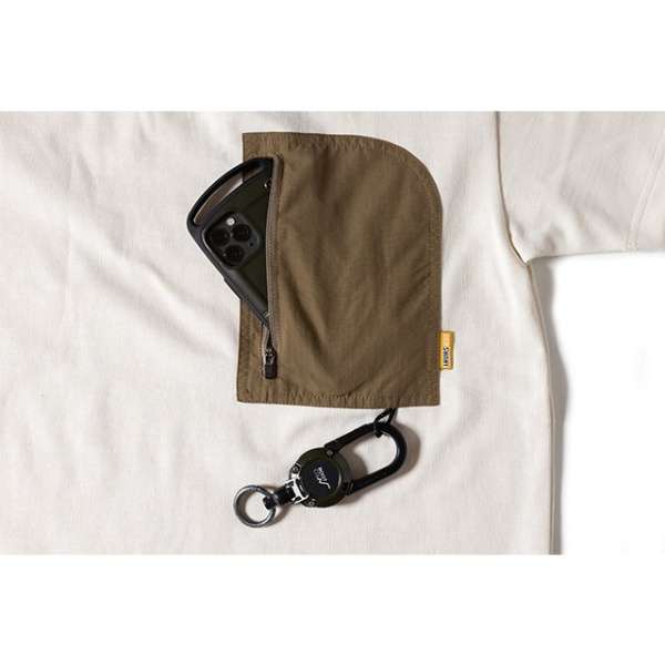 男子的GEAR POCKET Ｔ SHIRT 2.0齿轮口袋T恤2.0(S码/白)GSC-34_3
