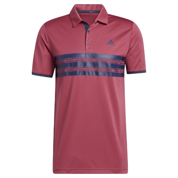 メンズ ゴルフ ポロシャツ CORE POLO SHIRT(Oサイズ/Wild Pink×Crew Navy)GL0102 アディダス｜adidas  通販