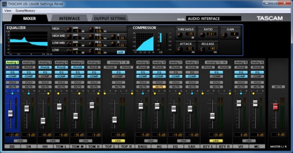 USBオーディオインターフェース US-16x08 TASCAM｜タスカム 通販 | ビックカメラ.com
