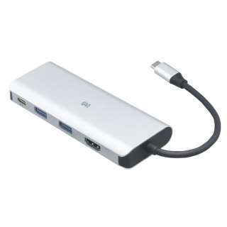 fϊA_v^ [USB-C IXX HDMI /USB-A2{USB-CXd /USB Power DeliveryΉ /60W] 4KΉ(Mac/Windows) RS-UCHD-PH