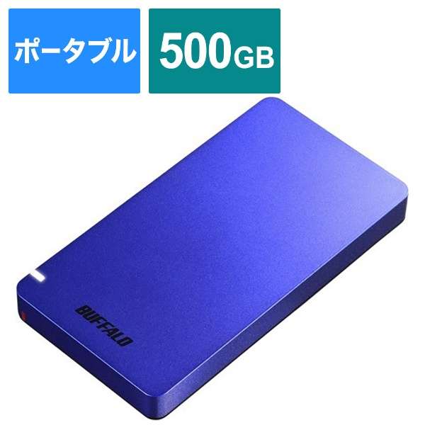 SSD-PGM500U3-LC OtSSD USB-C{USB-Aڑ (PSΉ) u[ [500GB /|[^u^] yïׁAOsǂɂԕiEsz_1