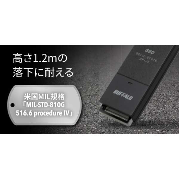 SSD-PUT1.0U3-BKC OtSSD USB-Aڑ (PCETVΉAPS5Ή) ubN [1TB /|[^u^]_11