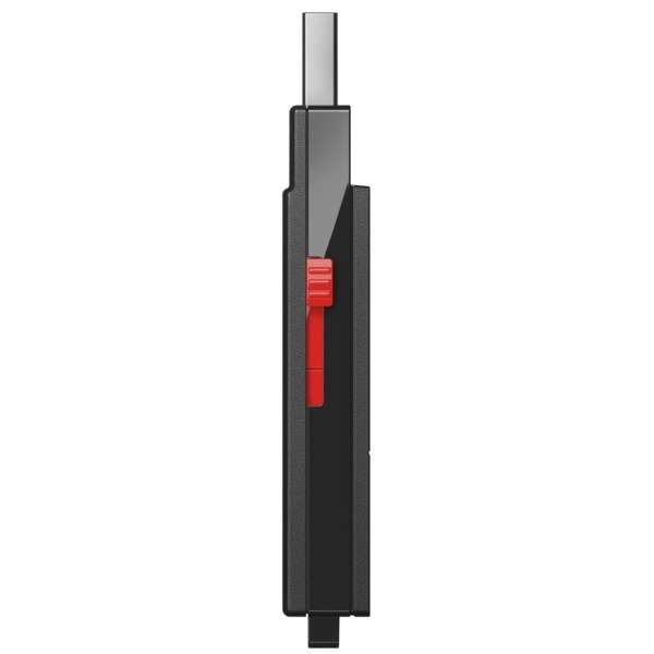 SSD-PUT500U3-BKC外置型SSD USB-A连接(ＰＣ、电视两对应，PS5对应)黑色[500GB/手提式型]_2