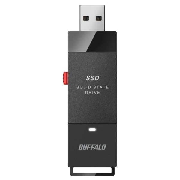 SSD-PUT250U3-BKC外置型SSD USB-A连接(ＰＣ、电视两对应，PS5对应)黑色[250GB/手提式型]_3