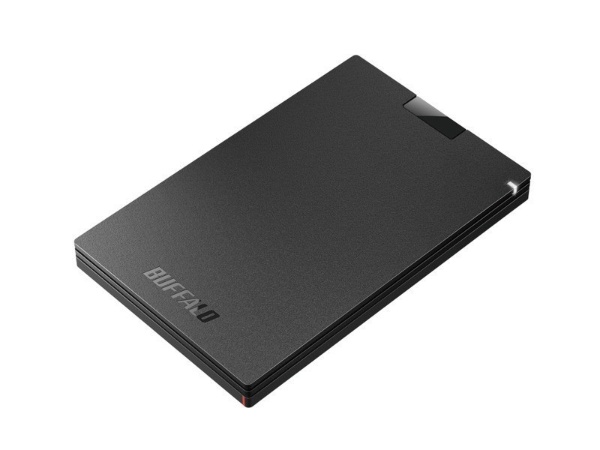SSD-PGC2.0U3-BC 外付けSSD USB-C＋USB-A接続 (PS対応) ブラック [2TB /ポータブル型]