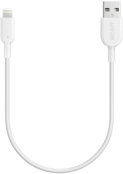 Anker PowerLine II ライトニングケーブル MFi認証取得 超高耐久 iPhone iPad iPod各種対応 0.9m ブラック ホワイト アンカー