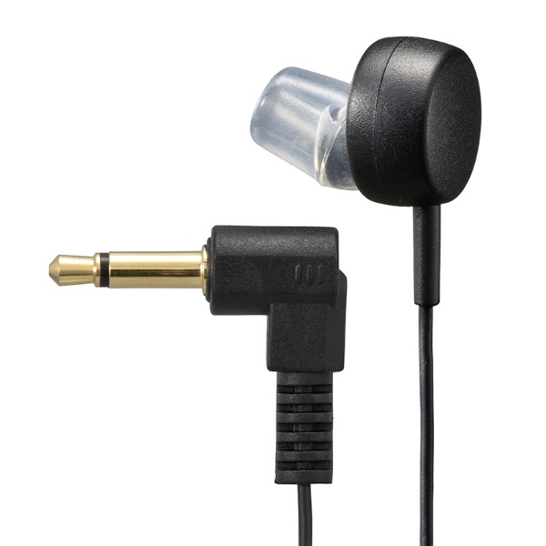 片耳モノラルラジオイヤホン AudioComm EAR-S112N [φ3.5mm ミニプラグ