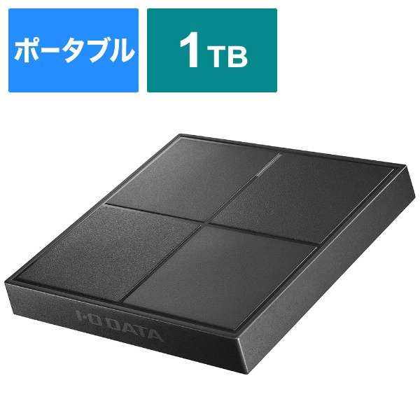 SSPL-UT1K外置型SSD USB-A连接(PS5/PS4对应)苦味黑色[1TB/手提式型]_1