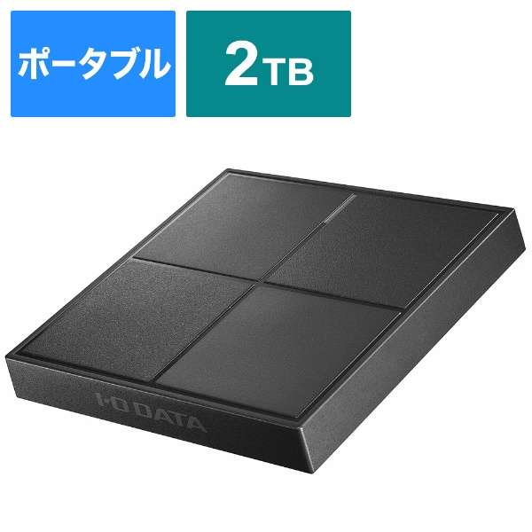 SSPL-UT2K外置型SSD USB-A连接(PS5/PS4对应)苦味黑色[2TB/手提式型]_1