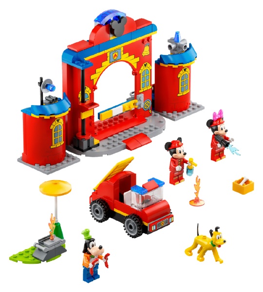 LEGO（レゴ） 10776 クラシック ミッキー＆フレンズの しょうぼうしょ