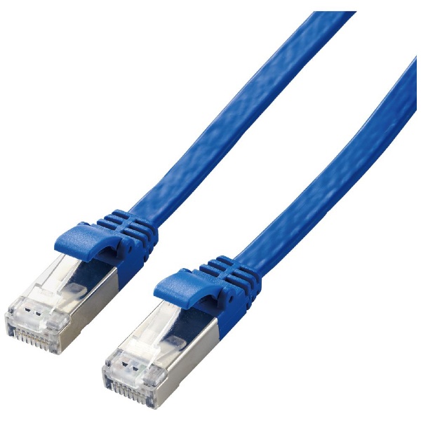 LD-GFT/BU70 LANケーブル ブルー [7m /カテゴリー6 /フラット