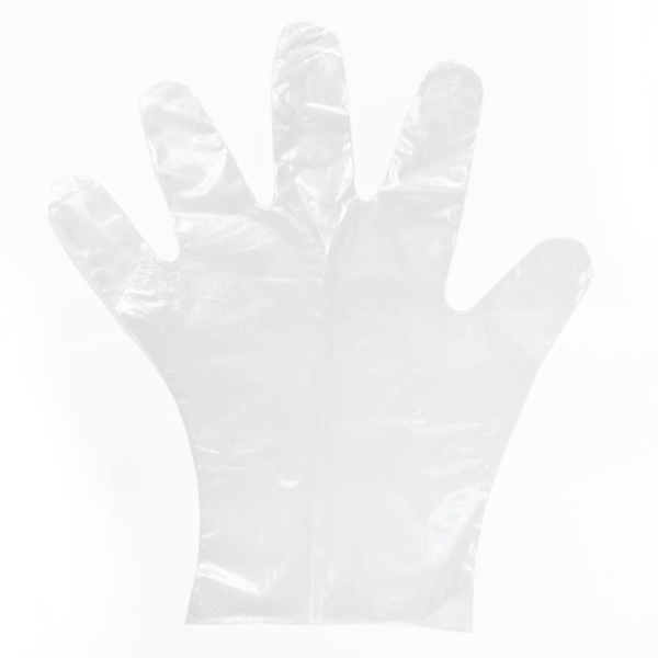 ポリエチレン使いきり手袋 100枚入 極薄タイプ左右両用 半透明 サカイトレーディング｜SAKAI TRADING 通販