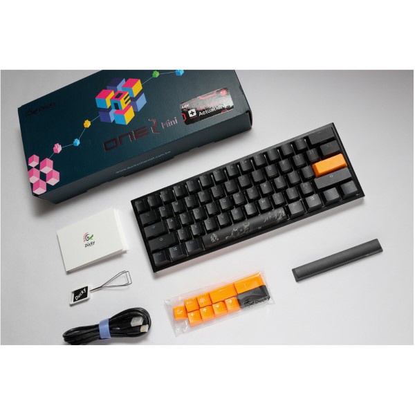 ゲーミングキーボード One 2 Mini RGB 60％ version 茶軸(英語配列) dk-one2-rgb-mini-brown [有線  /USB]