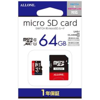 Switchp microSDJ[h 64GB ALG-NSSD64 ySwitchz