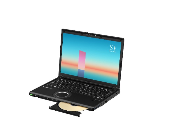 CF-SV1GDUQR ノートパソコン レッツノート SVシリーズ ブラック [12.1型 /Windows10 Pro /intel Core i7  /Office HomeandBusiness /メモリ：16GB /SSD：256GB /2021年6月モデル]