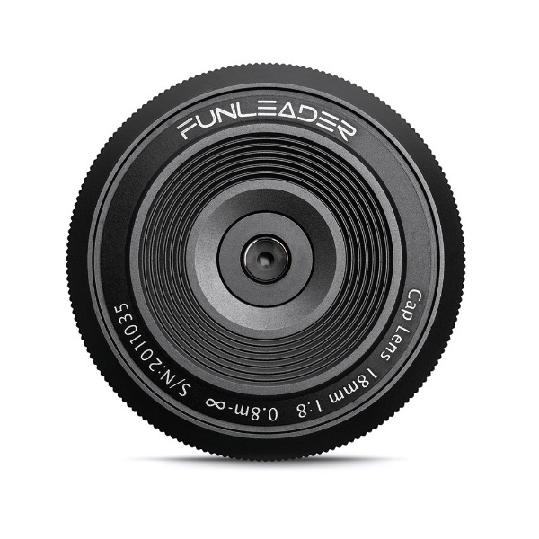 ボディキャップレンズ FUNLEADER CAPLENS 18mm f/8.0 ソニーEマウント用 ブラック FL188E [ソニーE]  FUNLEADER｜ファンリーダー 通販