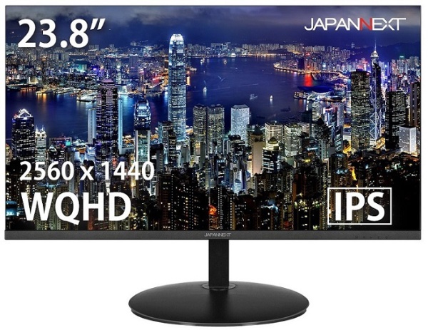 PCモニター ブラック JN-IPS2380FLWQHD [23.8型 /WQHD(2560×1440