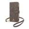 MICHAEL KORS - Folio Case Signature with Neck Strap - Magsafe for iPhone 12/12 Pro [ Brown ] MKSNBRWFLIP2061 uE_1