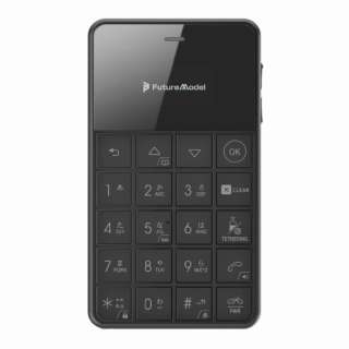 Niche Phone-S+黑色"MOB-N18-01-BLACK"0.96型ＲＡＭ/ＲＯＭ：无512MB/4GB nanoSIMx1 SIM移动电话
