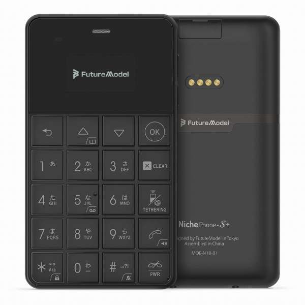 Niche Phone-S+黑色"MOB-N18-01-BLACK"0.96型ＲＡＭ/ＲＯＭ：无512MB/4GB nanoSIMx1 SIM移动电话_7
