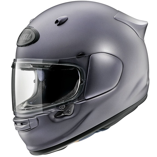 オートバイ用フルフェイスヘルメット　サイズ：59-60 ASTRO-GX プラチナグレーF （つや消し）