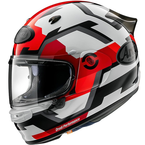 オートバイ用フルフェイスヘルメット サイズ：54 ASTRO-GX FACE RED 