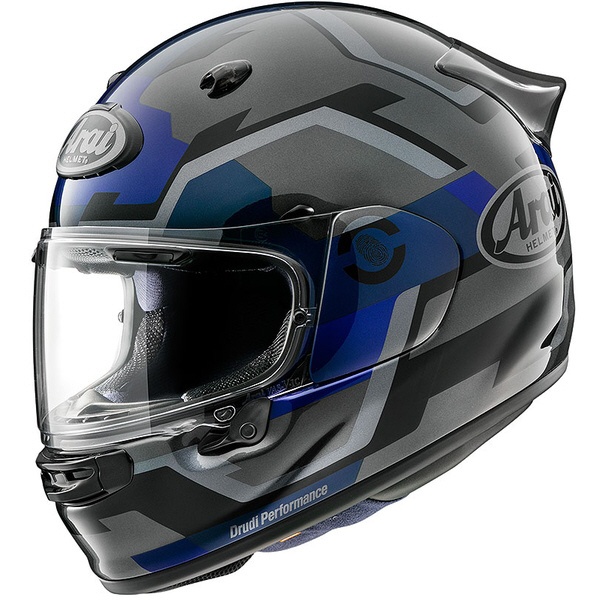 オートバイ用フルフェイスヘルメット サイズ：54 ASTRO-GX FACE BULE