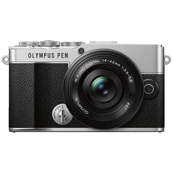 OLYMPUS PEN E-P7 14-42mm EZ レンズキット ミラーレス一眼カメラ シルバー [ズームレンズ]