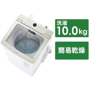 全自動洗濯機 ホワイト AQW-VX10M-W [洗濯10.0kg /簡易乾燥(送風機能) /上開き]_1