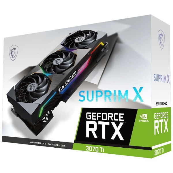 グラフィックボード GeForce RTX 3070 Ti SUPRIM X 8G [GeForce RTX