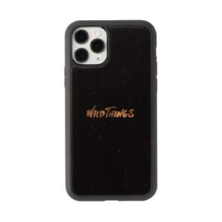 [iPhone 11 Prop]WILD THINGS ~ kibaco Wood Case BLACK 663-916612