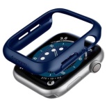 Apple Watch Series 6/SE/5/4i40mmjCase Thin Fit Metallic Blue ACS02226 yïׁAOsǂɂԕiEsz