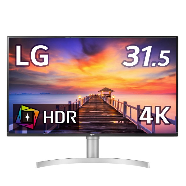 PC monitor white 32UN550-WAJP [31.5 type /4K(3840 X 2160)/wide] LG