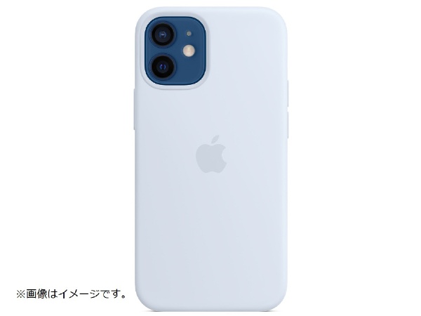 【純正】MagSafe対応 iPhone 12 mini シリコーンケース クラウドブルー
