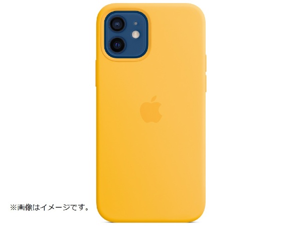 純正】MagSafe対応 iPhone 12/12 Pro シリコーンケース サンフラワー Apple｜アップル 通販 | ビックカメラ.com