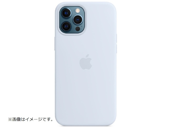 【純正】MagSafe対応 iPhone 12 Pro Max シリコーンケース クラウドブルー